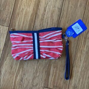NEW KEDS wristlet/wallet OS Blue/White/Red